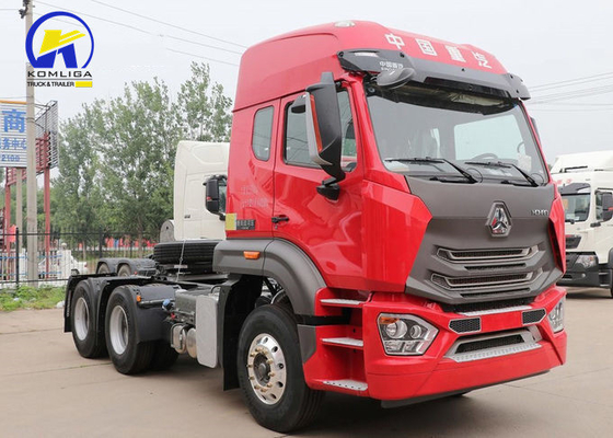 Sinotruk HOWO 6*4 caminhão-trator com motor D12.42-20 371 375HP caminhão pesado usado