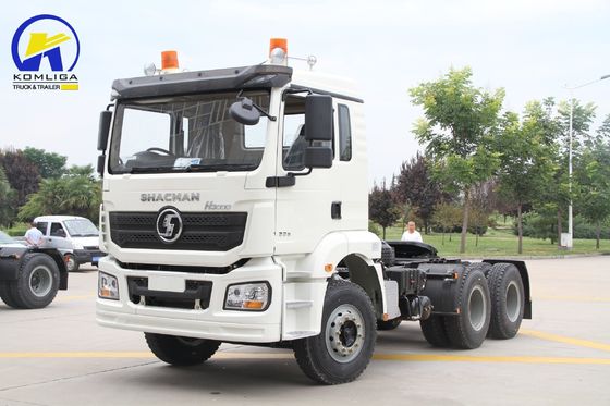 10 rodas 6X4 cabeça de reboque de carga pesada caminhão tractor usado para 6800 * 2500 * 3200mm tamanho