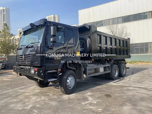 Sinotruk HOWO Hyva 6X6 All Wheel Drive Dump Truck com sistema hidráulico Hyva