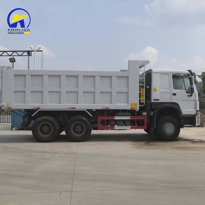 Sinotruk 3 0tons 6X4 10 Pneus HOWO Camiões de desvio com levantamento hidráulico de desvio ventral