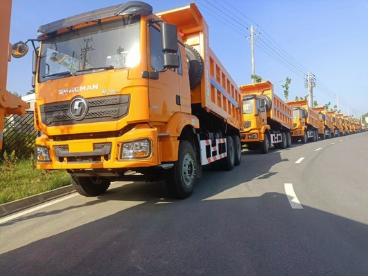 Shacman 10 rodas 6*4 camião de descarga elevador frontal ZZ3257N3847A para comércio internacional