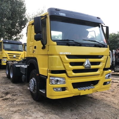 Sinotruk HOWO Caminhão de cabeça de tractor para motor de reboque de capacidade &gt; 8L Base de tração opcional