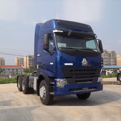 D12.42-20 Design do motor e dos pneus radiais Sinotruk HOWO 6X4 caminhão-trator para cargas pesadas