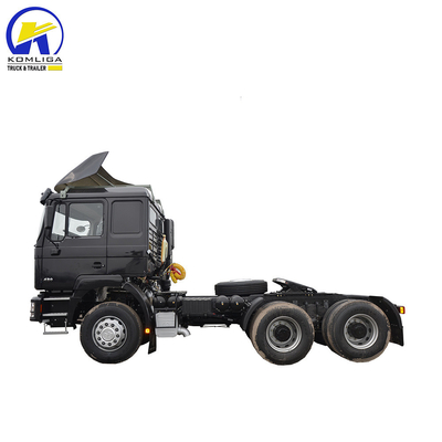 Shacman 6X4 F2000 caminhão-trator com 50 /90 base de tração e 400L Alumínio Oil Tanker
