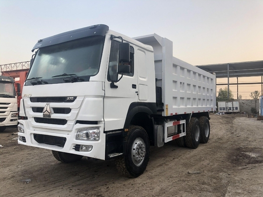 20 metros cúbicos 10 rodas 20 toneladas 30 toneladas 371HP 375HP camião de descarga usado Sinotruk HOWO 6X4