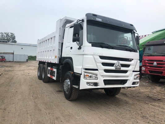 20 metros cúbicos 10 rodas 20 toneladas 30 toneladas 371HP 375HP camião de descarga usado Sinotruk HOWO 6X4
