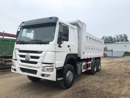 20 metros cúbicos 10 rodas 20 toneladas 30 toneladas 371HP 375HP camião de descarga usado Sinotruk HOWO 6X4