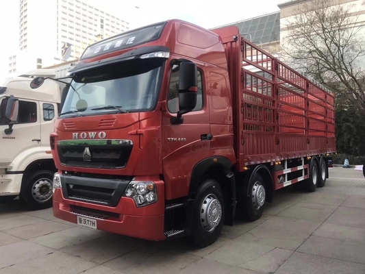 Caminhão de 30 t 8X4 de estilo de levantamento frontal para transporte pesado Sinotruk HOWO