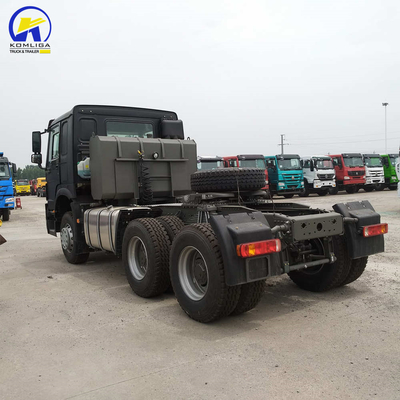 Design de pneus radiais Sinotruk HOWO 6X4 10 rodas 420HP caminhão-trator para desempenho