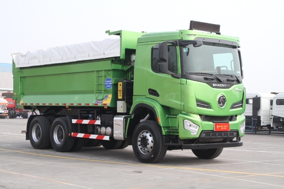 Peças de reposição Técnicas Suporte Shacman Segunda mão 6X4 10 Rodas 380HP camião de descarga pesado