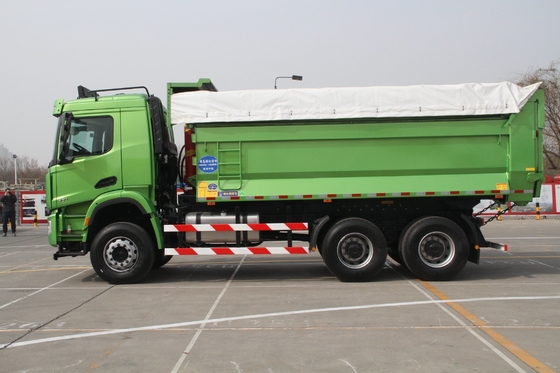 Peças de reposição Técnicas Suporte Shacman Segunda mão 6X4 10 Rodas 380HP camião de descarga pesado