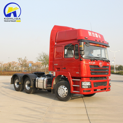 Venda Shacman 6X4 Heavy Duty Tractor Truck Head com relação de velocidade 5,45 Euro2 emissões