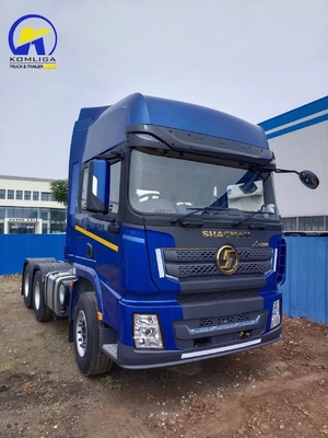 F3000 3 eixos Shacman cabeça de tractor com potência 351-450hp padrão de emissões Euro 2