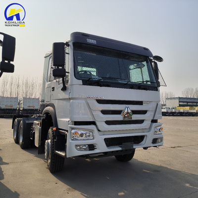 Zz4257s3241W 6X4 420 HP Motor Diesel HOWO Tractor Trailer Truck Head para desempenho
