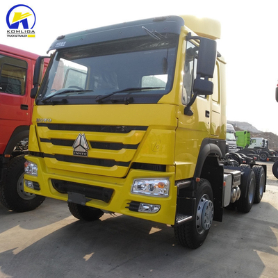 Zz4257s3241W 6X4 420 HP Motor Diesel HOWO Tractor Trailer Truck Head para desempenho