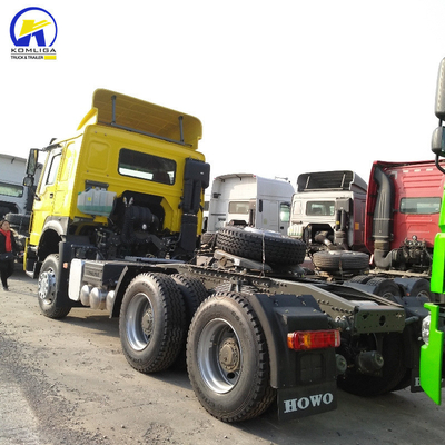 Zz4257s3241W 6X4 420 HP Motor Diesel HOWO Tractor Trailer Truck Head para desempenho