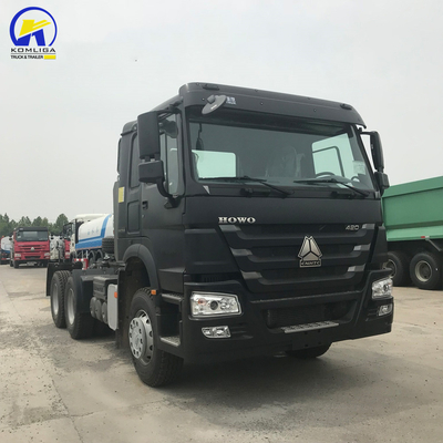 Zz4257s3241W 6X4 420 HP Motor Diesel HOWO Tractor Trailer Truck Head para desempenho