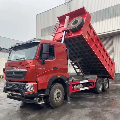 Caminhão de descarga usado Sinotruk HOWO 6X4 de carga pesada com padrão de emissões Euro 2