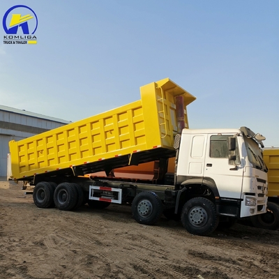 400HP 12 rodas HOWO camião de descarga caminhão para 6×4 Drive e certificação GCC
