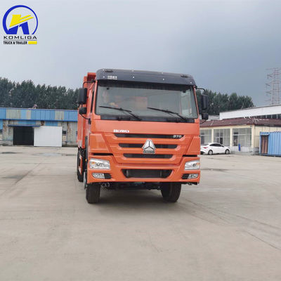 Tipo de transmissão manual Sinotruck usado HOWO 6X4 Dump Truck 371HP Tipper em boas condições