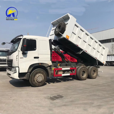 HW76 Cab Sinotruk HOWO Caminhão de despejo 6*4 Depósito 30t para projetos de construção rodoviária