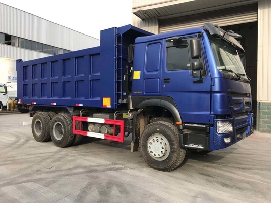 Caminhão de descarga usado Sinotruk HOWO 6X4 com padrão de emissões Euro 2 e eixo traseiro Hc16