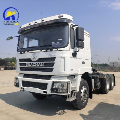 Shacman 6X4 Tractor Truck Tailer Head Truck com especificação de pneu 6800*2500*3200mm