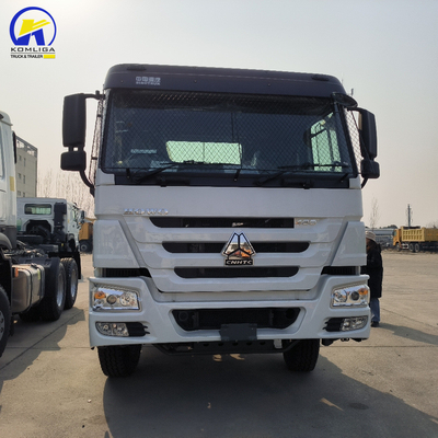 Sinotruk HOWO 10 rodas Tractor Truck Head para base de tração do reboque 50 /90 Opcional