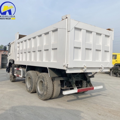 Eixo dianteiro Hf9 Sinotruk usado HOWO 371HP 375HP Dump Truck para suas necessidades de negócios