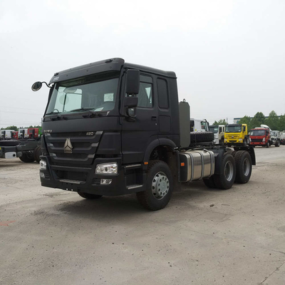 Direção Zf Direção HOWO 3 eixos 6X4 Tractor Truck Head Prime Mover 6800*2500*3200mm