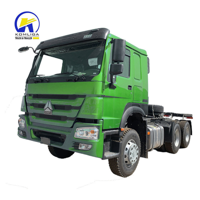 12.00r20 Pneus e Wd615.47 Motor Euro2 HOWO Sino 6X4 Caminhão de cabeça de tractor com peças