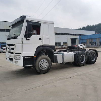 12.00r20 Pneus e Wd615.47 Motor Euro2 HOWO Sino 6X4 Caminhão de cabeça de tractor com peças