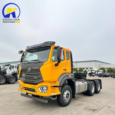 Sinotruck HOWO 6X4 10 Pneus 30-40 Tons Transportador Tractor Head Truck com 50 / 90 Opcional
