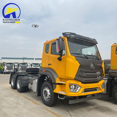Sinotruck HOWO 6X4 10 Pneus 30-40 Tons Transportador Tractor Head Truck com 50 / 90 Opcional