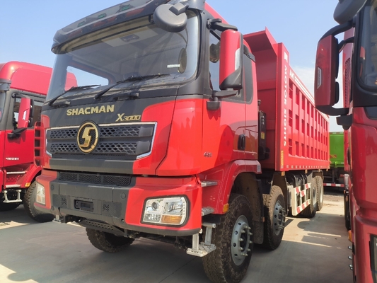 Shacman Usado 6X4 X3000 Heavy Duty Dump Truck para elevação Ventrais Tipper elevação hidráulica