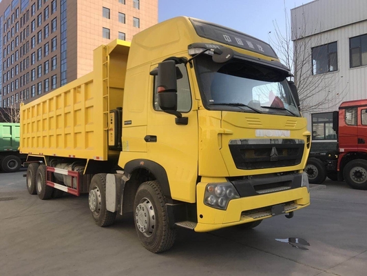 Sinotruk HOWO A7 Usado em segunda mão 8X4 camião de descarga de descarga pesado com personalização