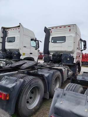 Padrão de emissões Euro 2 Usado 2022 Ano 6X4 HOWO 570HP caminhão-trator para o mercado russo