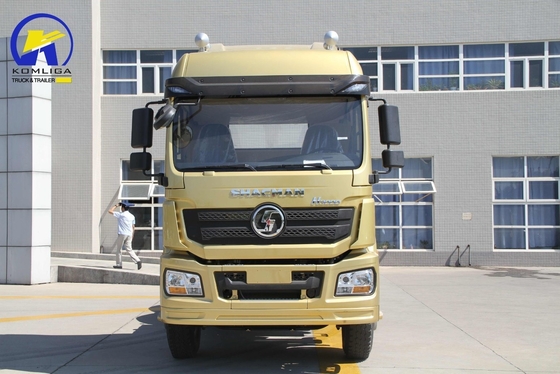 Direção Pesada 6X4 380HP Shacman F3000 Tractor Usado Truck de cabeça com motor diesel