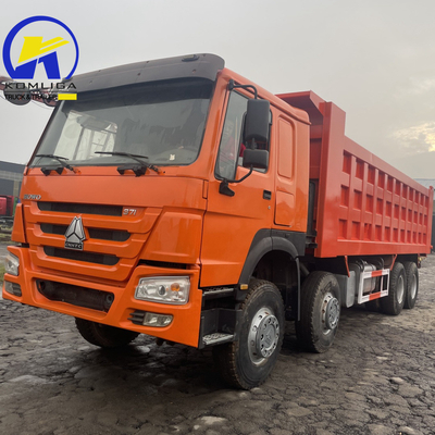 Sinotruk HOWO 8X4 camião de descarga de cargas pesadas para exigências dos clientes