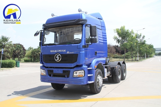 Shacman F3000 Euro2 6X4 Prime Mover 380HP Motor Diesel Tractor Truck com Potência Forte