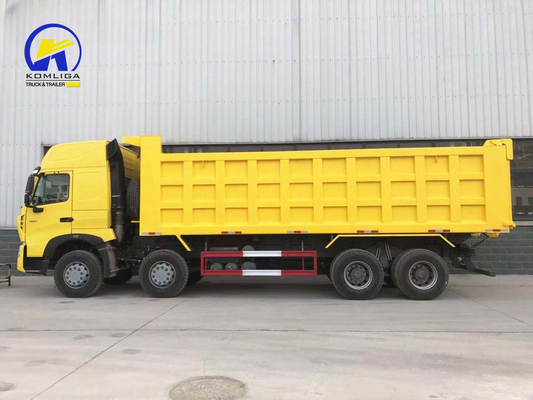 12 rodas 8x4 camião pesado com Wd615.47.D12.42 Motor e longa vida útil