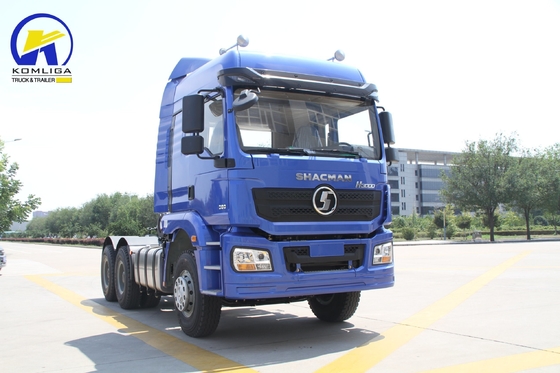 Shacman F3000 Euro2 6X4 Prime Mover 380HP Motor Diesel Tractor Truck com Potência Forte