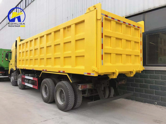 12 rodas 8x4 camião pesado com Wd615.47.D12.42 Motor e longa vida útil