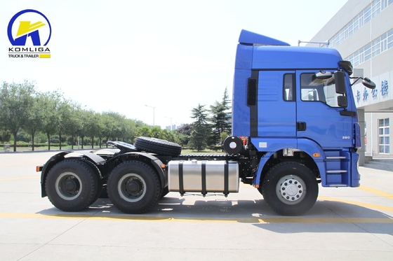 Shacman F3000 Euro2 6X4 Prime Mover 380HP Motor Diesel Tractor Truck com Potência Forte