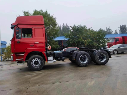 Shacman 6X4 camião pesado &gt; 8L capacidade do motor homem 7.5 toneladas eixo dianteiro / usado para reboque