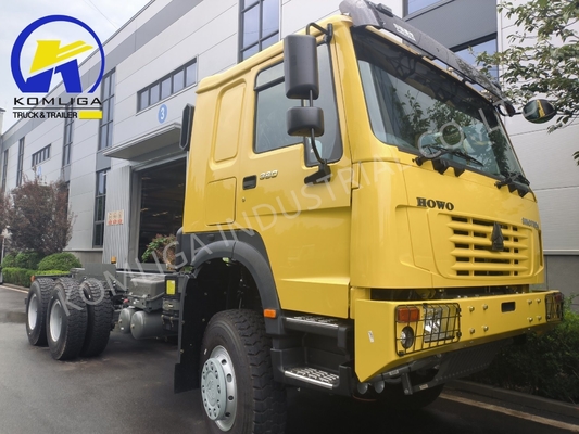 Pedido personalizado Sinotruck HOWO 6*4 400HP caminhão de cabeça de tractor com 315/80r22.5 pneus