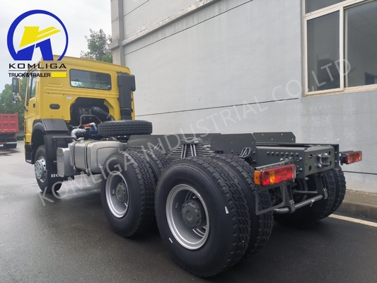 Pedido personalizado Sinotruck HOWO 6*4 400HP caminhão de cabeça de tractor com 315/80r22.5 pneus