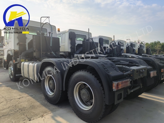 Pedido personalizado Sinotruck HOWO 6*4 400HP caminhão de cabeça de tractor com 315/80r22.5 pneus