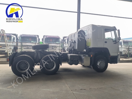 HOWO 6X4 Caminhão de tração de 10 rodas Caminhão de reboque com pneu certificado pela ECE 295/80r22.5