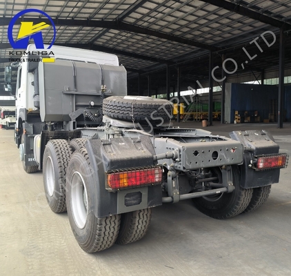 HOWO 6X4 Caminhão de tração de 10 rodas Caminhão de reboque com pneu certificado pela ECE 295/80r22.5